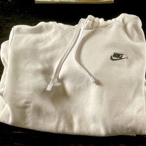 Medium white Nike hoodie